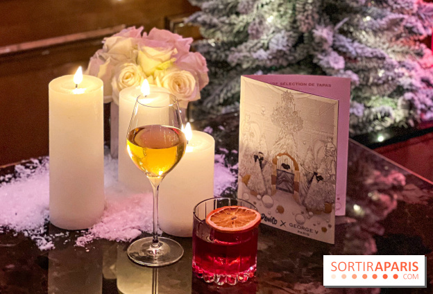 Le Christmas (Pastry) Bar du George V : le bar de Noël et ses cocktails d'exception signés Danico