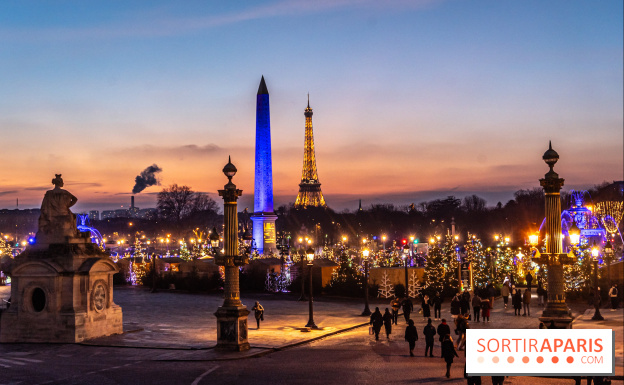 Le Marché de Noël de la Place de la Concorde à Paris -  A7C9403