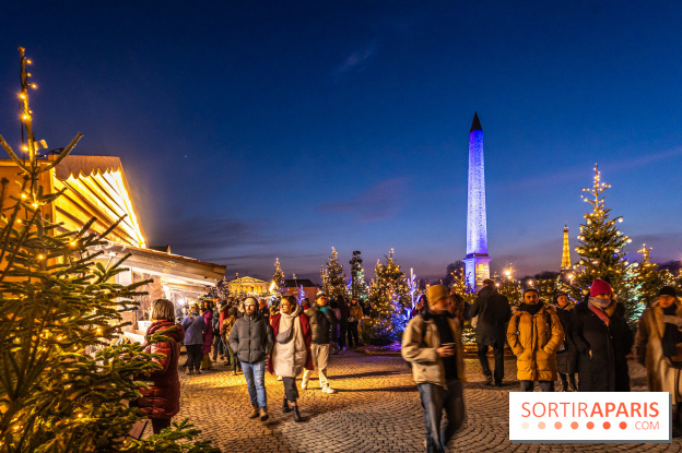 Le Marché de Noël de la Place de la Concorde à Paris -  A7C9421