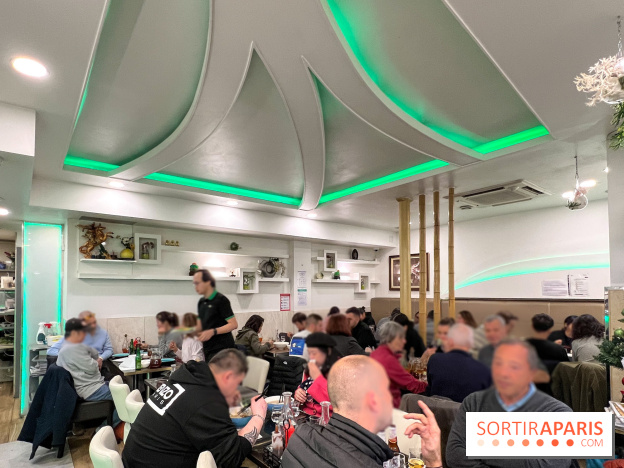 Pho Bom, le restaurant vietnamien, temple du pho et des nouilles Paris 13e - salle