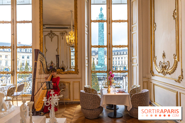 Café Ginori à Paris - tea time et apéritivo Place Vendôme - harpe