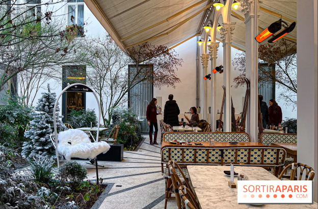 La terrasse d'hiver 2024 de l'hôtel 5* Maison Albar - Le Vendôme : un Tea Time à prix tout doux !