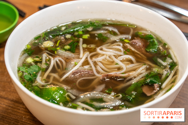 Mây Hồng, le restaurant vietnamien du 111 avenue d'Ivry Paris 13e -  bun bo hue