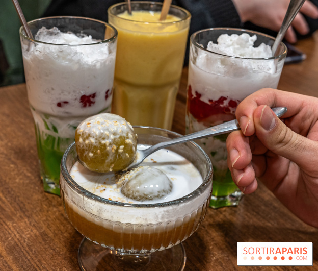 Mây Hồng, le restaurant vietnamien du 111 avenue d'Ivry Paris 13e -  desserts