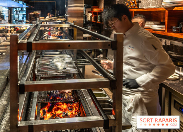 Pink Koï Paris - restaurant japonais -  Robata - chef Shu Ding