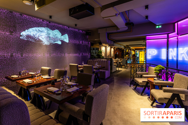 Pink Koï Paris - restaurant japonais -  salle