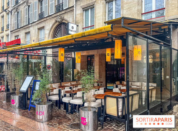 Pink Koï Paris - restaurant japonais - Façade restaurant 