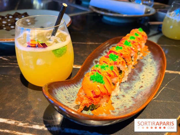 Benihana - Mocktail et rolls