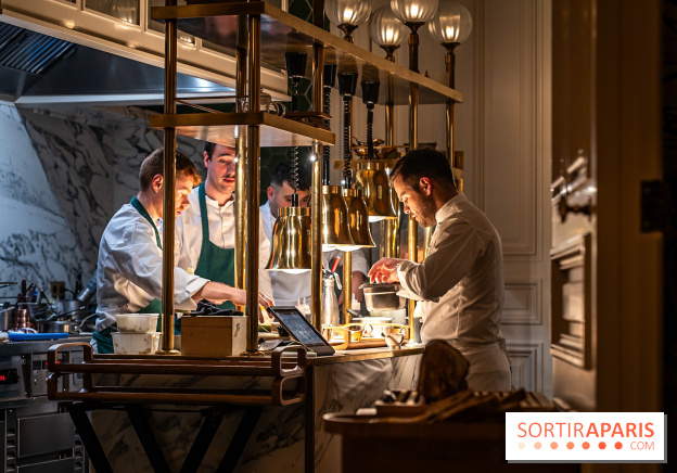 Restaurant Bellefeuille par Grégory Garimbay au Saint James Paris