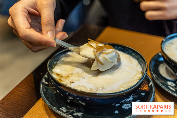 Chez An - Au coin du Vietnam, restaurant vietnamien du 14e à Paris - dessert tofu gingembre