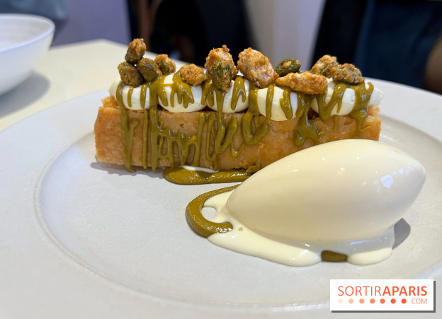 Argile - Millefeuille praliné pistache