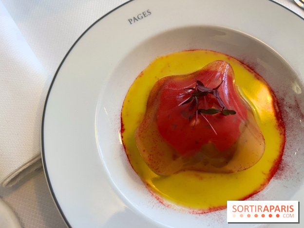 Pages - Betterave jaune rôtie, pamplemousse