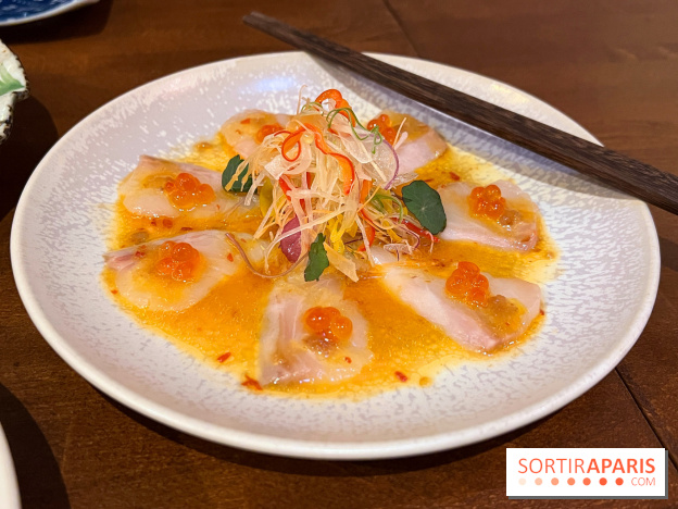 Kiku - Carpaccio de daurade royale