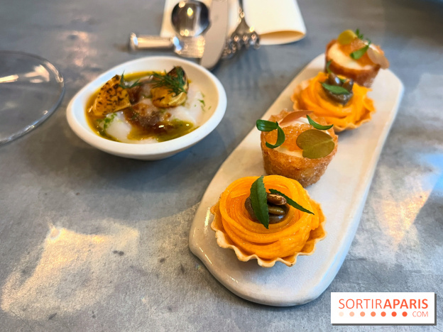 Frenchie - Croustade sardine fumée / Tartelette de courge