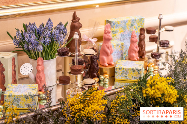 Chocolats de Pâques de la Maison Ladurée 2025 par Julien Alvarez