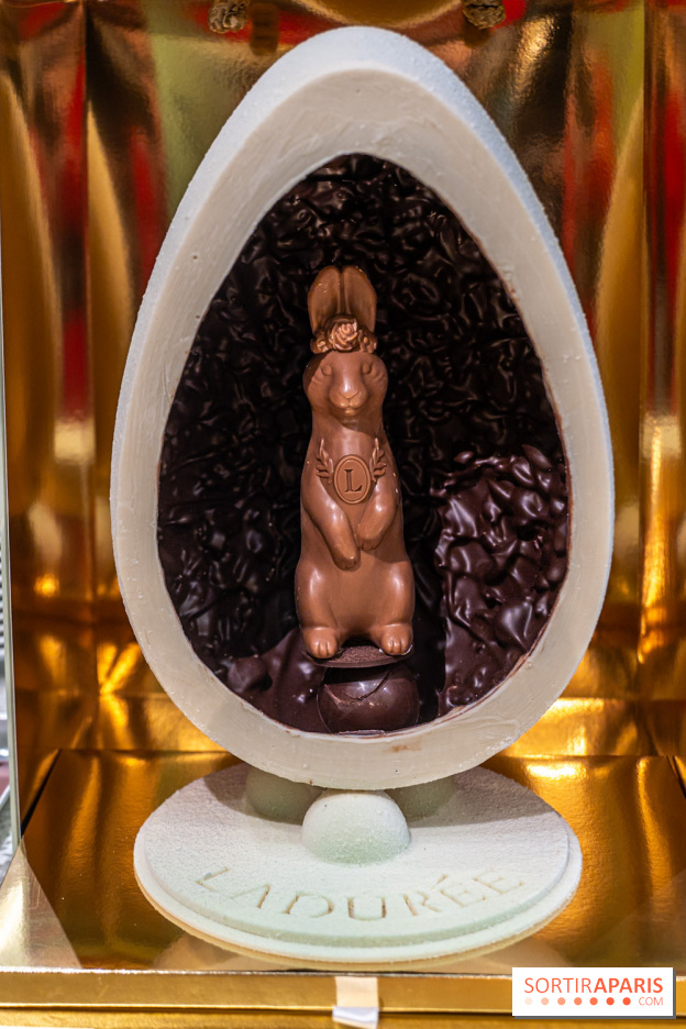 Chocolats de Pâques de la Maison Ladurée 2025 par Julien Alvarez