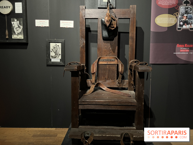 Serial Killer l'Exposition à Paris - Chaise électrique
