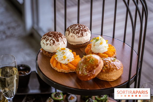 Le tea time éphémère face à la Tour Eiffel au Pullman - A7C02498