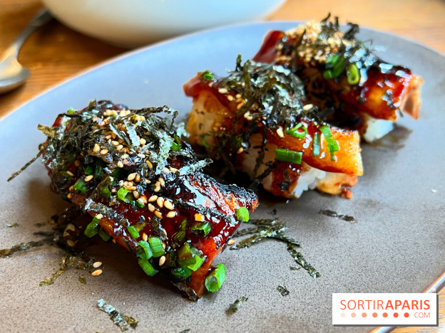 Brigade du Tigre - Sushi de cochon laqué