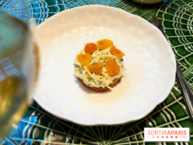 Le Christine - Brioche, céleri rémoulade, poutargue