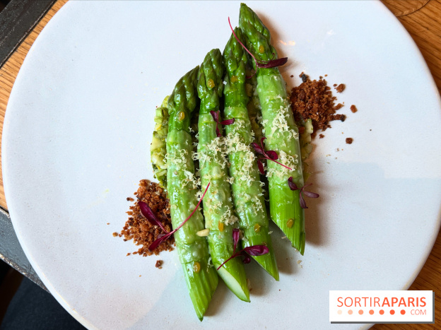 Colvert - Asperges vertes, sabayon vin jaune