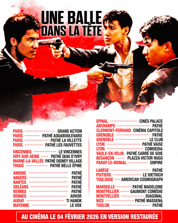 Une Balle dans la Tête : ce classique de John Woo ressort au cinéma en version restaurée 4K