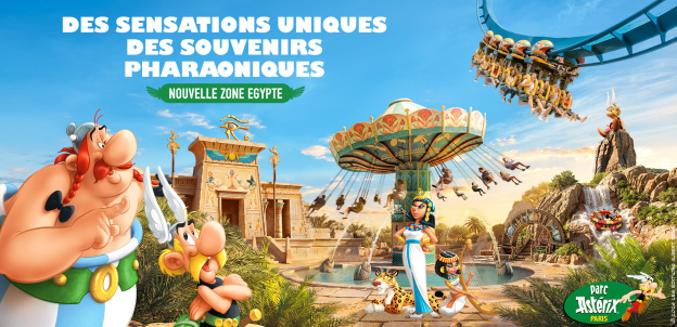 Réouverture du Parc Astérix le samedi 4 avril : cette saison, voyagez en Egypte ! 