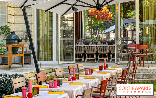 Le Jardin, le restaurant-terrasse de Ducasse Baccarat