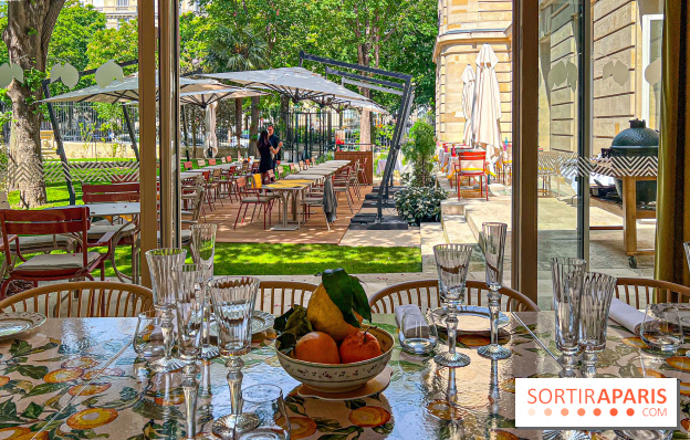 Le Jardin : le nouveau restaurant-terrasse bucolique d'Alain Ducasse chez Baccarat