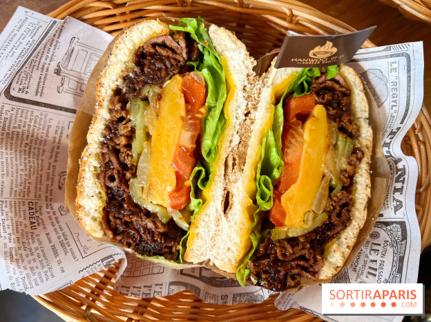 Hanwoo Korean Cafe & Bar - Burger bulgogi canard