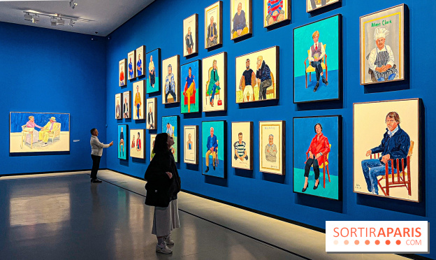 David Hockney : la plus grande exposition retrospective de l'artiste à la Fondation Louis Vuitton - IMG 8602 jpg