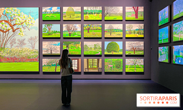 David Hockney : la plus grande exposition retrospective de l'artiste à la Fondation Louis Vuitton - IMG 8663 jpg