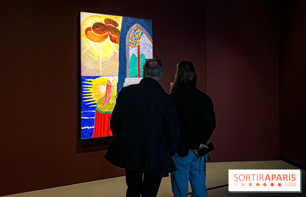 David Hockney : la plus grande exposition retrospective de l'artiste à la Fondation Louis Vuitton - IMG 8729 jpg