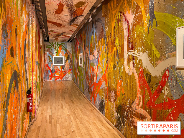 Exposition Graffiti x Georges Mathieu à la Monnaie de Paris
