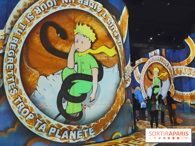Le Petit Prince, l'odyssée immersive : un voyage poétique et coloré à vivre à l'Atelier des Lumières - fotor 1744364255494