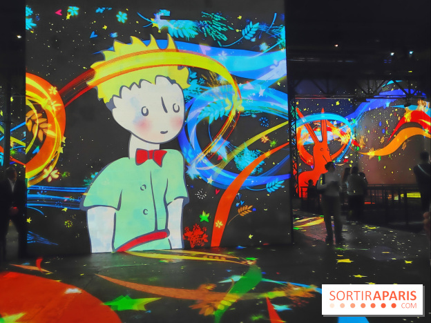Le Petit Prince, l'odyssée immersive : un voyage poétique et coloré à vivre à l'Atelier des Lumières - fotor 1744364383659