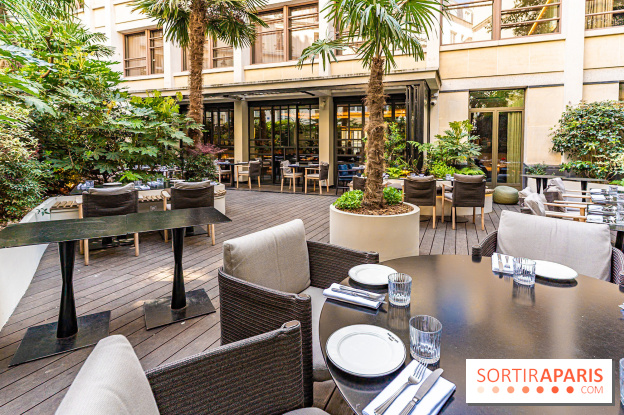 Pimpan, nouveau restaurant à Paris dans le Quartier Latin – Cuisine française moderne à Dame des Arts - terrasse