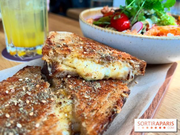 Amanie - Grilled cheese au zaatar