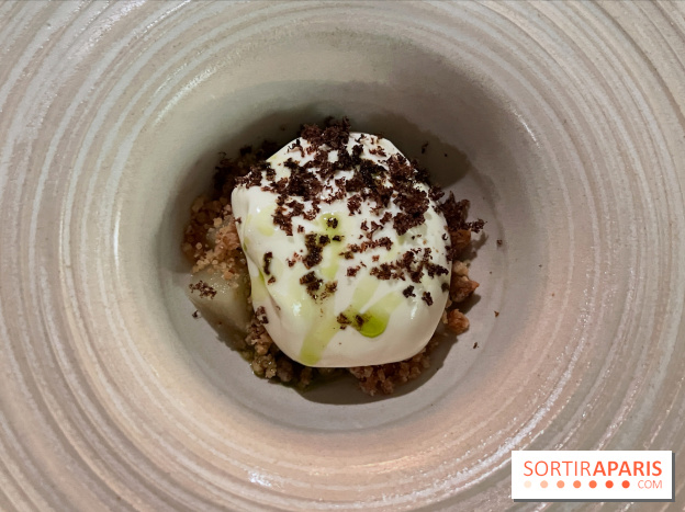 De Vie - Poire pochée, miel de pin