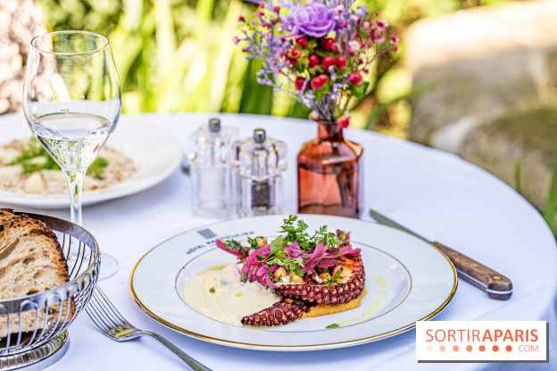 Terrasse de l'Hôtel Particulier, le jardin verdoyant au cœur de Montmartre - photo - A7C06430