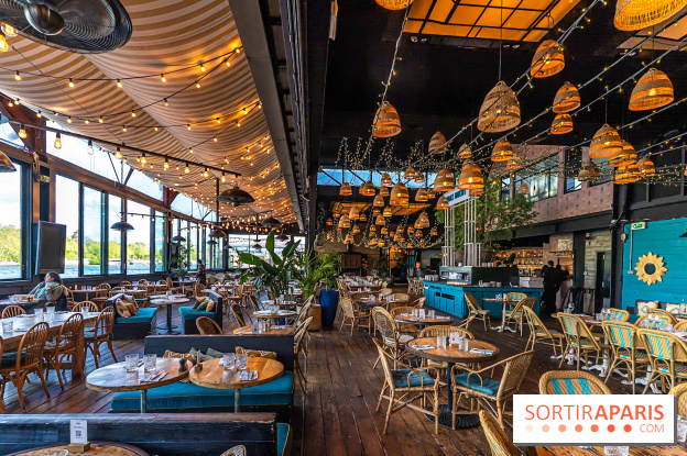 Quai Ouest en mode estivale avec terrasse et barbecue