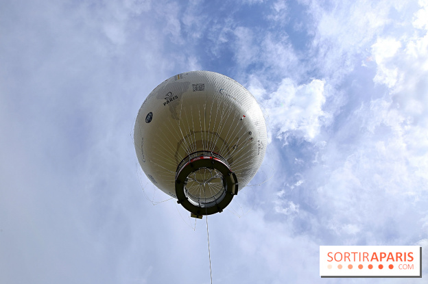 Ballon de Paris au parc André-Citroën : nos photos du vol à bord de l'aéronef - Vol Ballon Generali