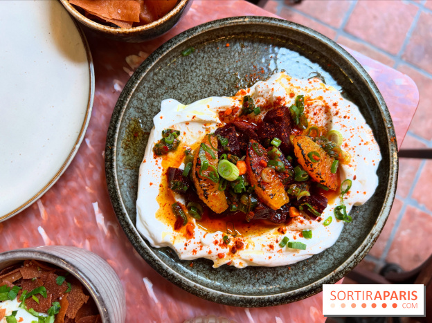 Mazmez - Labné betteraves et agrumes rôtis