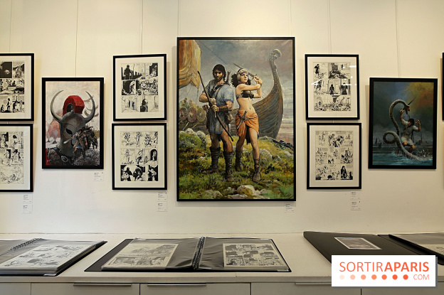 Rétrospective Grzegorz Rosinski, nos photos de l'expo gratuite à Paris - Expo Thorgal 13 fotor 202504251201