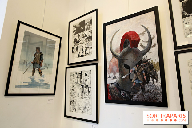 Rétrospective Grzegorz Rosinski, nos photos de l'expo gratuite à Paris - Expo Thorgal 14 fotor 2025042512840