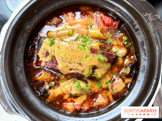 Le Cochon à l'Oreille - Paleron de boeuf confit