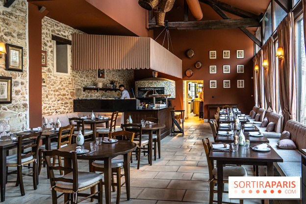 La Trattoria di Bambini, le restaurant Italien de la Ferme à l'Abbaye des Vaux de Cernay