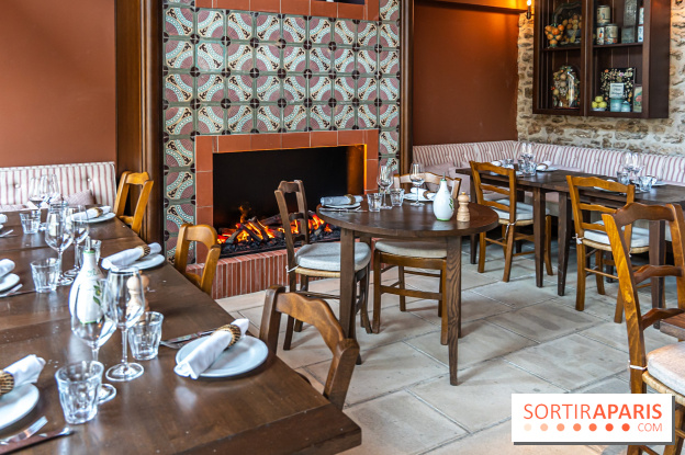 La Trattoria di Bambini, le restaurant Italien de la Ferme à l'Abbaye des Vaux de Cernay