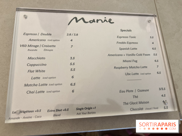 Manie Café et pâtisseries - coffee shop Paris 16e