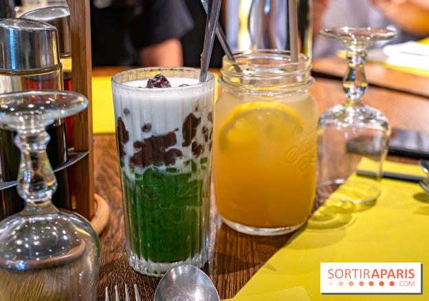 Comme au Vietnam, restaurant vietnamien Paris 13e - dessert 3 couleurs 